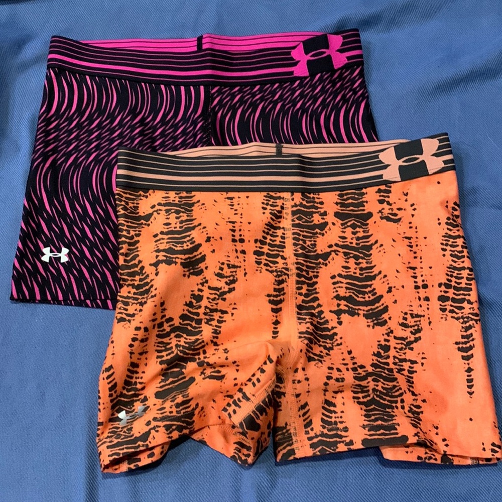 Under Armour Bike Shorts, Bundle of 2